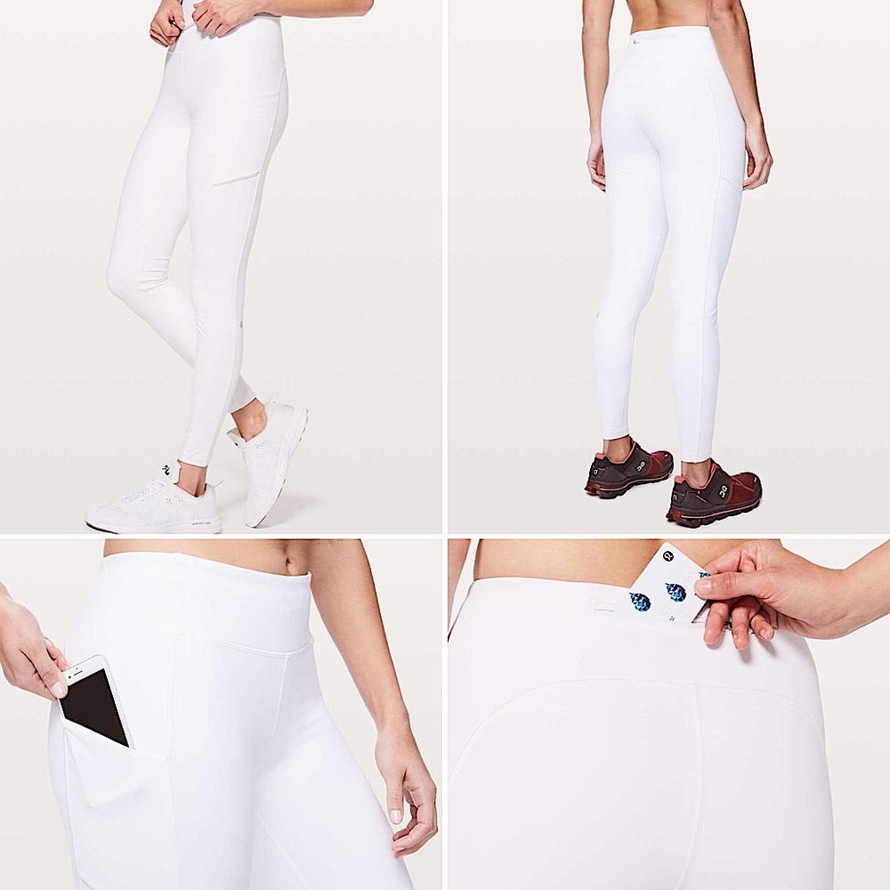 Lululemon Athletica Women’s Speed Up Tight Legging *28" Size 4 White